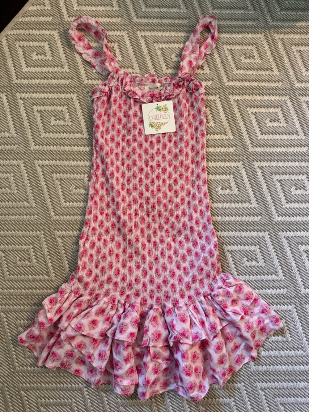 Cattivo Floral Mini Dress